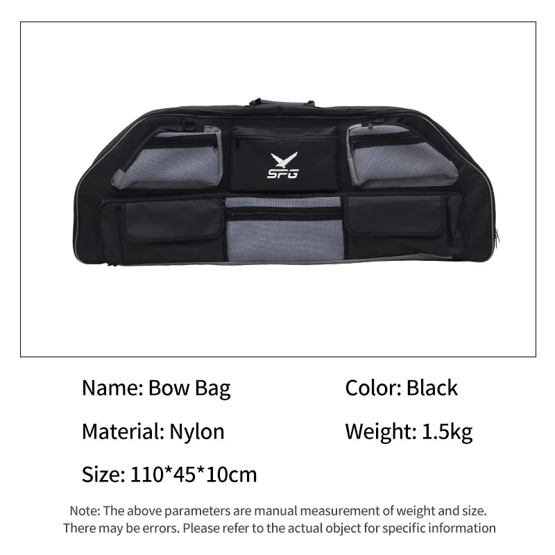 Dark Slate Gray SPG Bow Bag – Durable Nylon Archery Case SPG