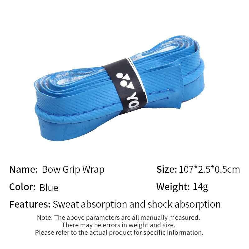 Steel Blue SPG Bow Grip Wrap – Anti-Slip Leather Handle Wrap SPG