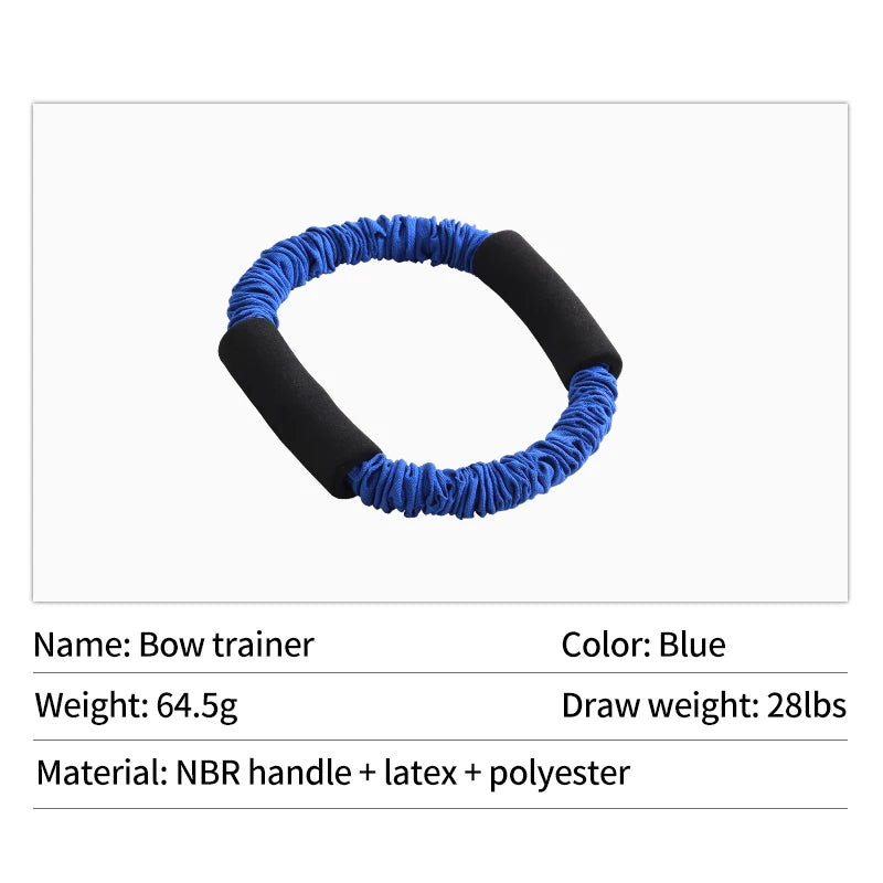 White Smoke SPG Bow Trainer Arm Strength Exerciser | Archery Training Band SPG