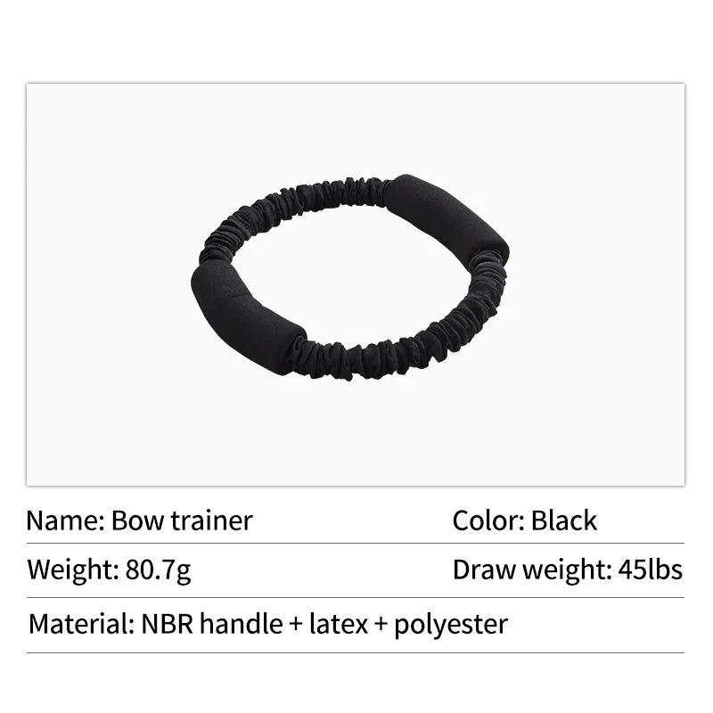 White Smoke SPG Bow Trainer Arm Strength Exerciser | Archery Training Band SPG