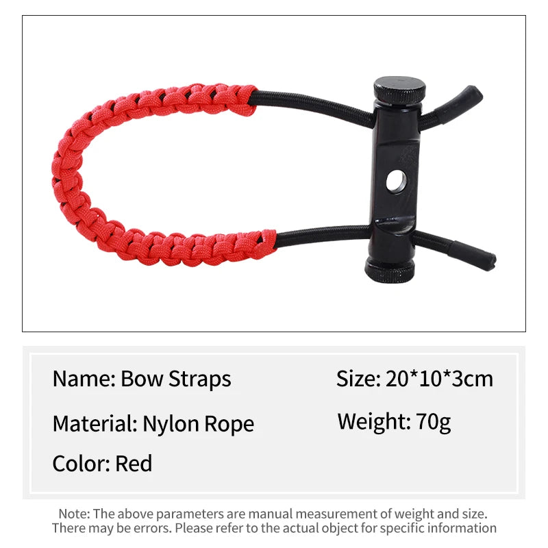 Dark Slate Gray SPG Bow Wrist Strap – Adjustable Nylon Braided Bow Sling SPG