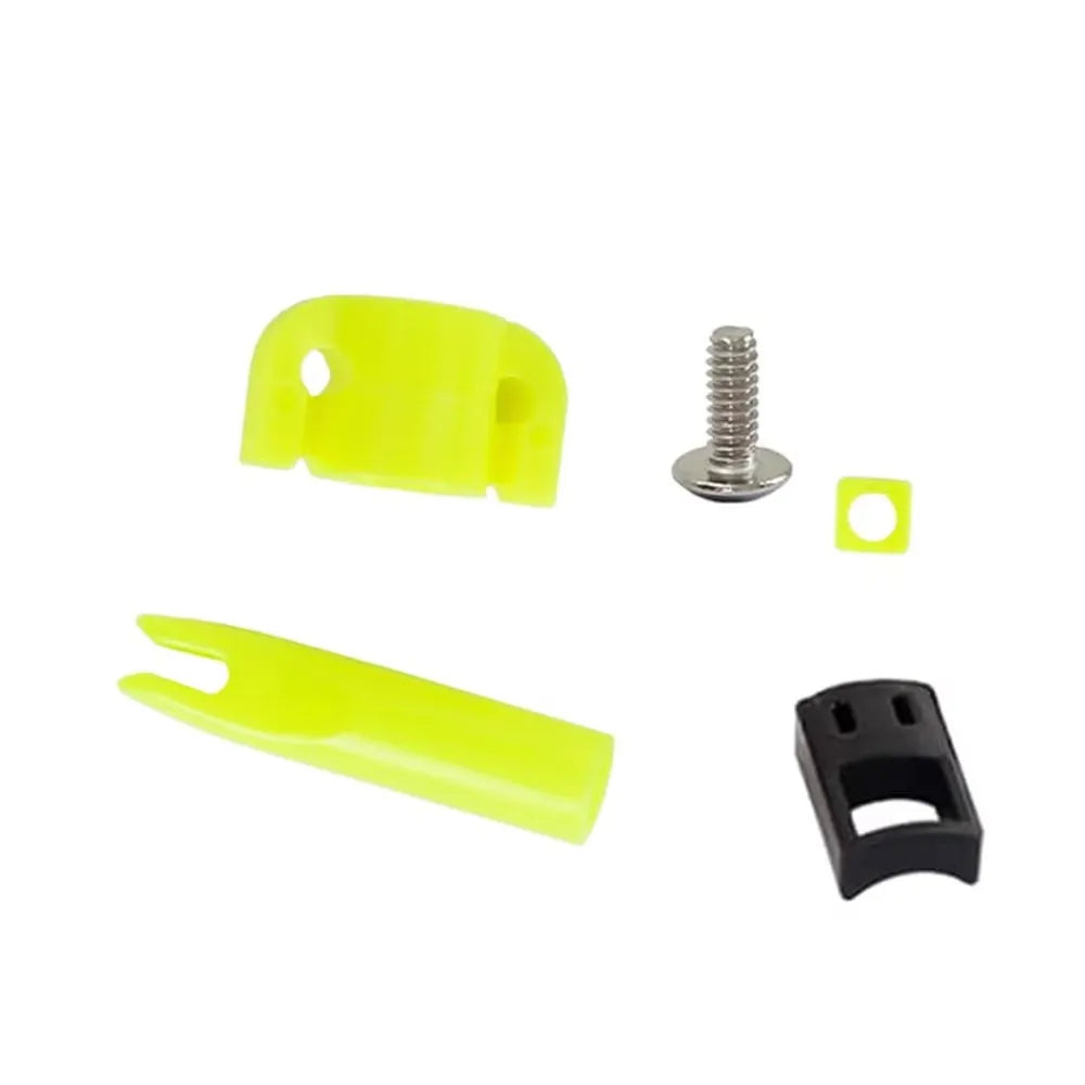 Green Yellow SPG Bowfishing Arrow Safety Slides Kit – 8mm PE Accessories SPG