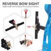 Dark Slate Gray Junxing Bow Sight JX1817 Recurve Bow Sight INDIAN SLINGSHOT