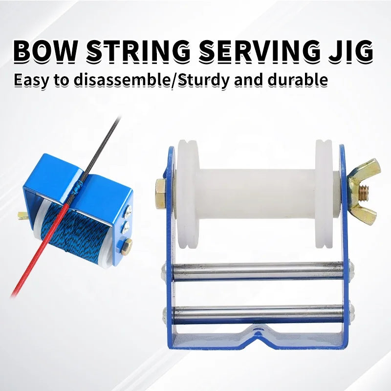 Lavender SPG Bowstring Serving Jig – Archery String Threading Tool SPG