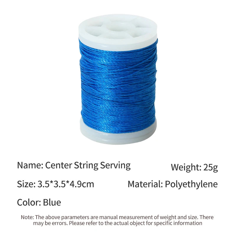 Dark Cyan SPG Bowstring Serving Thread — Polyethylene Archery String Protector SPG