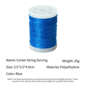 Dark Cyan SPG Bowstring Serving Thread — Polyethylene Archery String Protector SPG