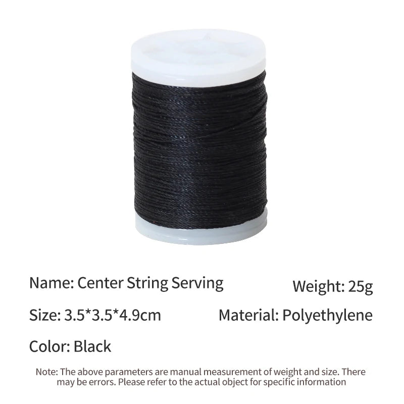 Dark Slate Gray SPG Bowstring Serving Thread — Polyethylene Archery String Protector SPG