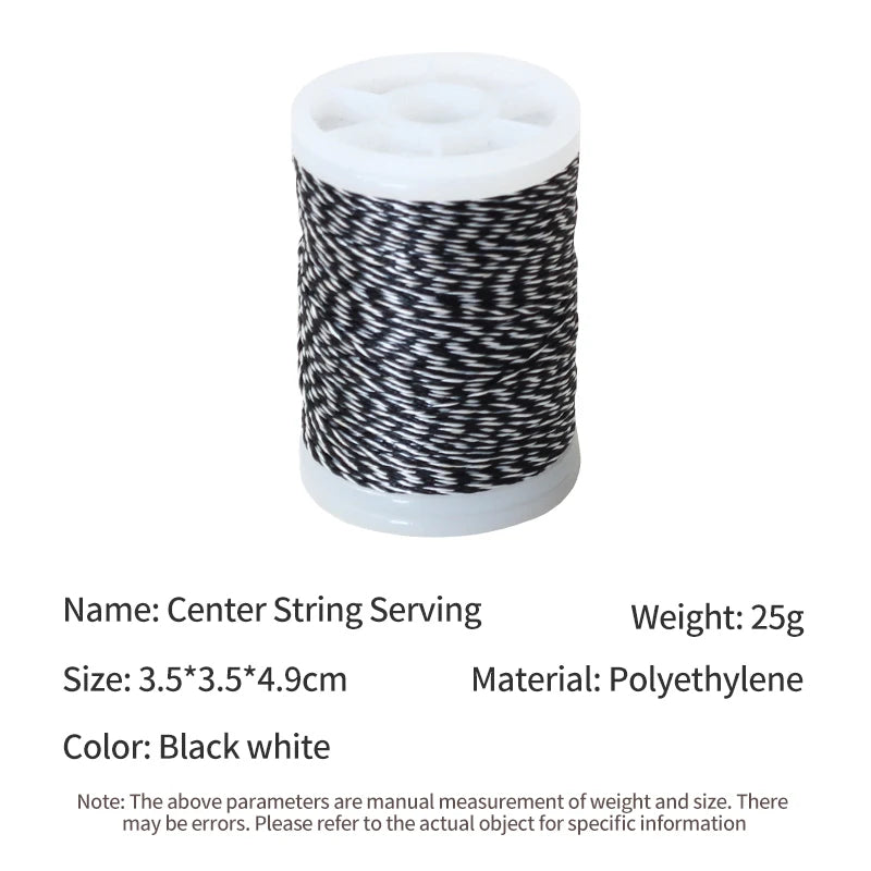 Dark Slate Gray SPG Bowstring Serving Thread — Polyethylene Archery String Protector SPG