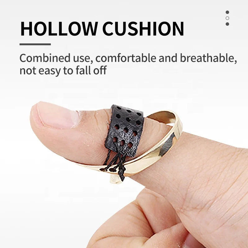 Antique White SPG Brass Thumb Ring – Durable Traditional Recurve Archery Finger Guard SPG