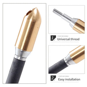 Rosy Brown SPG Brass Whistle Broadhead – 6.2mm Screw-in Arrow Point SPG