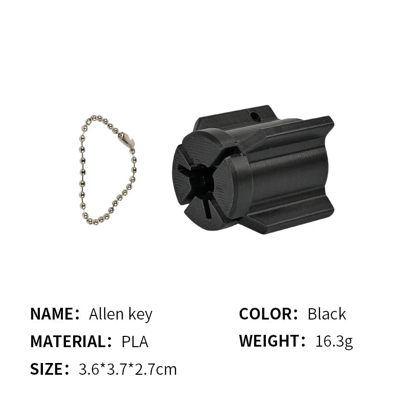 Dark Slate Gray SPG Broadhead Wrench – Lightweight PLA Arrow Tool SPG