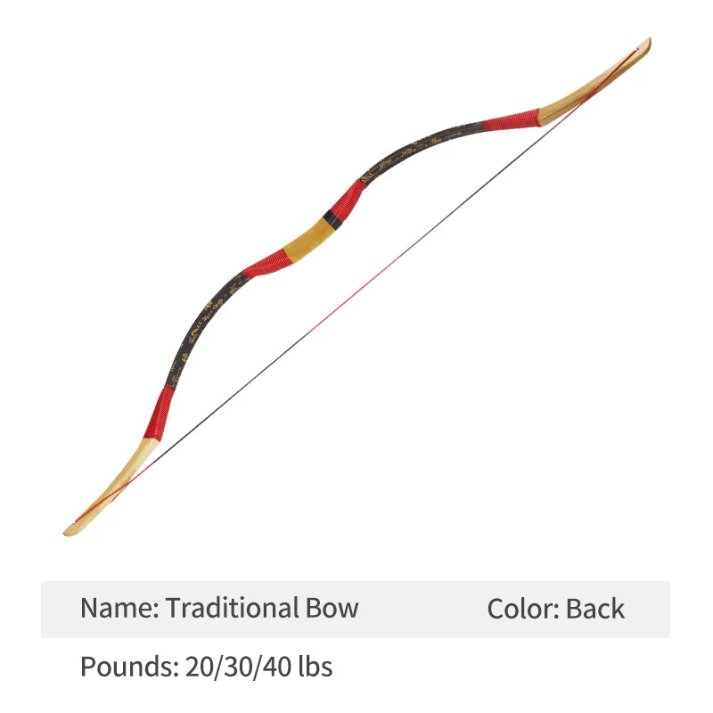 Saddle Brown SPG C6 Traditional Bow – 137cm Recurve Design SPG