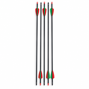 White Smoke CARBOLIX Pure Carbon Arrow 400 Spine, 32.2 Inch with TPU Vanes MARKSMAN