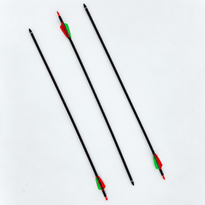 Alice Blue CARBOLIX Pure Carbon Arrow 400 Spine, 32.2 Inch with TPU Vanes MARKSMAN