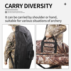 Antique White SPG Canvas Bow Bag – Large & Small Recurve Bow Case SPG