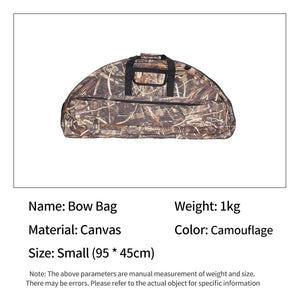 Dim Gray SPG Canvas Bow Bag – Large & Small Recurve Bow Case SPG