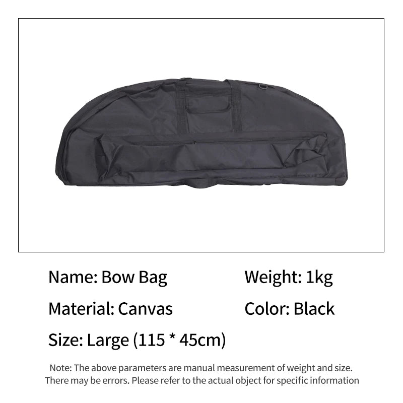 Dark Slate Gray SPG Canvas Bow Bag – Large & Small Recurve Bow Case SPG