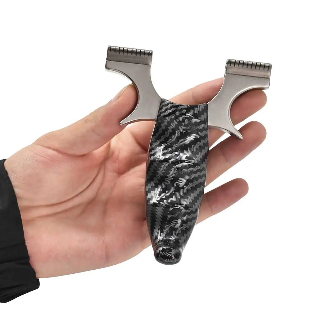 Rosy Brown CarbonBlade Stainless Steel Slingshot MARKSMAN