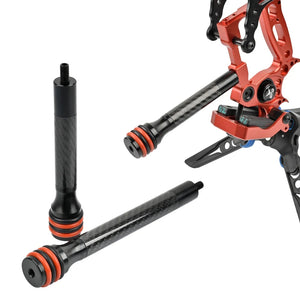 Dark Slate Gray SPG Carbon Fiber Bow Stabilizer – 6 Inch &amp; 8 Inch Compound Balance Rod SPG