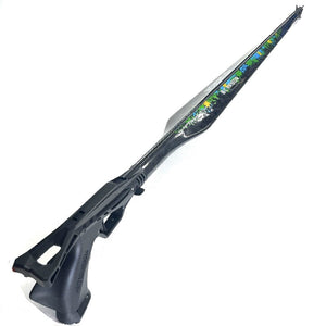 White Smoke Ultra-Light Carbon Fiber Fishing Spear Rod with Non-Slip Grip for Diving and Fishing INDIAN SLINGSHOT