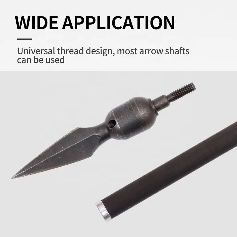 Lavender The SPG Carbon Steel 150gr Whistle Broadhead – SPG Arrow Point SPG