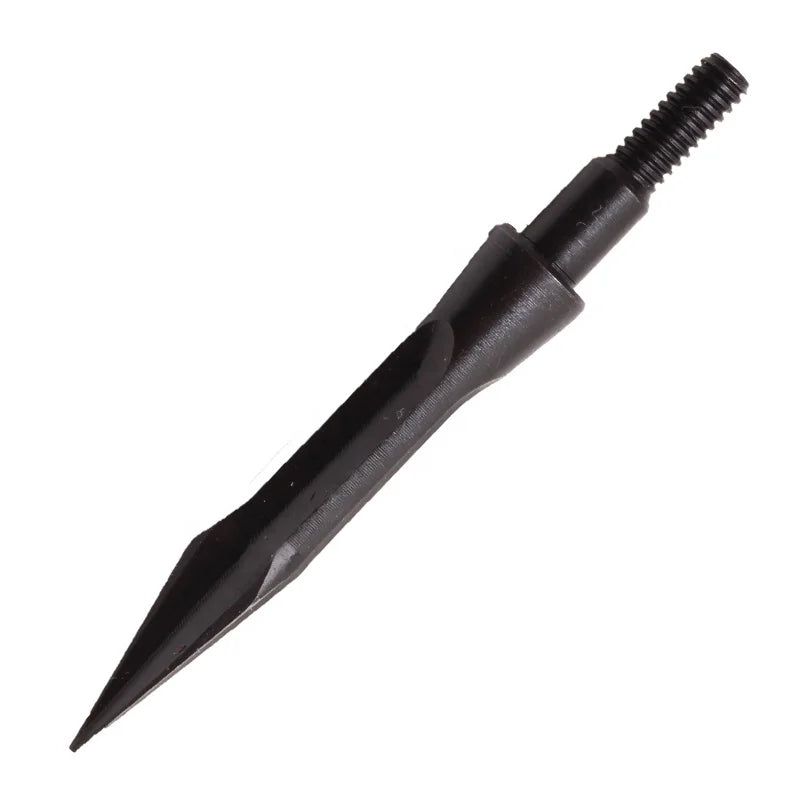 Dark Slate Gray SPG 130-Grain Carbon Steel Screw-In Arrow Tip (Broadhead Style) — Black SPG