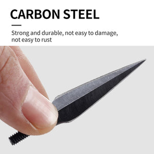 Light Gray SPG 120-Grain Carbon Steel Screw-In Arrow Tip — Black (Tapered Broadhead Style) SPG