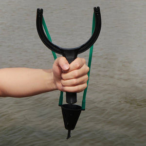 Light Slate Gray CARP PRO Bait Thrower Fishing Accessory MARKSMAN