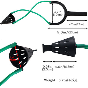 White Smoke CARP PRO Bait Thrower Fishing Accessory MARKSMAN
