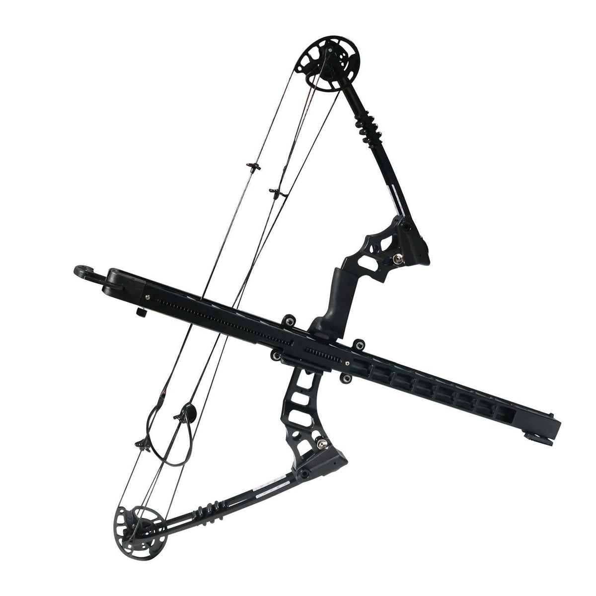 White Smoke Compound Bow Accessory Rail with Metal Construction – 87 cm INDIAN SLINGSHOT