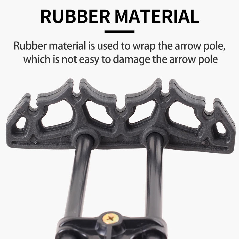 SPG Compound Bow Arrow Quiver – Lightweight 5-Arrow Quick Detach