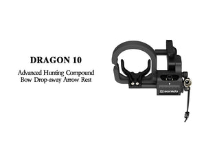 White Smoke Sanlida® Dragon 10 Advanced Compound Bow Drop-away Arrow Rest SANLIDA