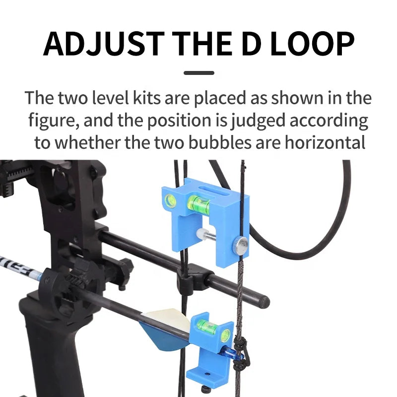 Dark Slate Gray SPG Compound Bow Level Tool | Precision Tuning Accessory SPG