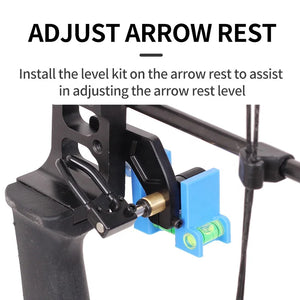 Dark Slate Gray SPG Compound Bow Level Tool | Precision Tuning Accessory SPG