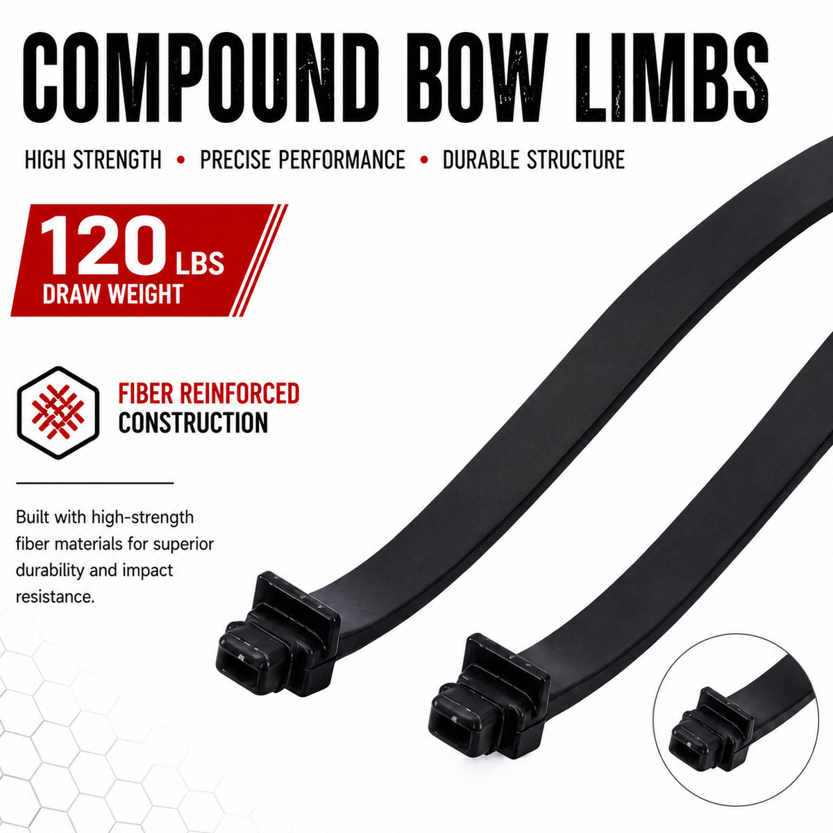 White Smoke Bow Road - GDF1 Limbs INDIAN SLINGSHOT