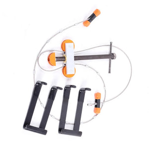 Dark Slate Gray SPG Compound Bow Press — Orange Metal Portable Bow Tuning Tool SPG
