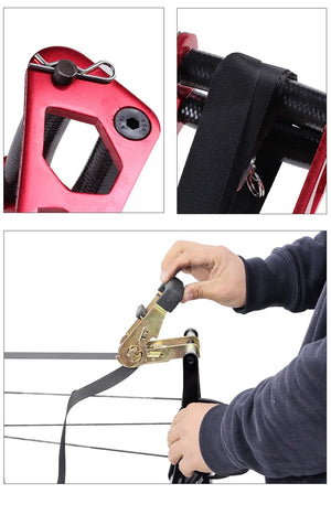 Tan SPG Compound Bow Press | Portable Aluminum Tuning Tool SPG