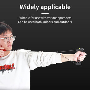 Antique White SPG Compound Bow Release Trainer – Adjustable Archery Practice Aid for Beginners &amp; Professionals SPG