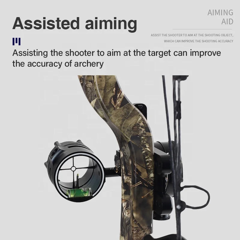 Light Gray SPG MZSZMX Compound Bow Sight Core — 49mm Alloy Pin Insert (Black) SPG