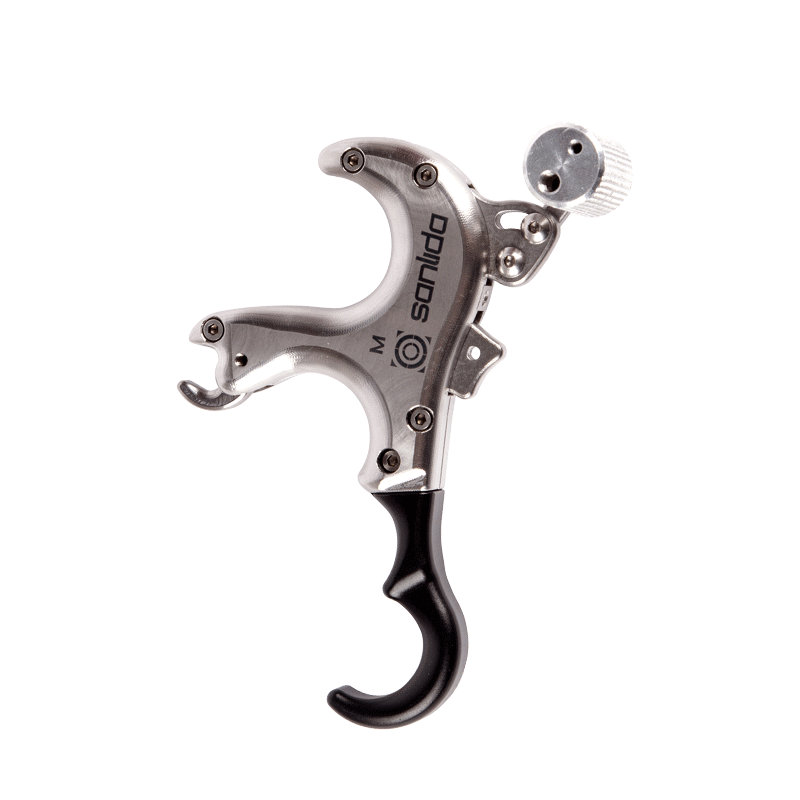 White Smoke Sanlida® 10 Pro Compound Bow Thumb Release INDIAN SLINGSHOT