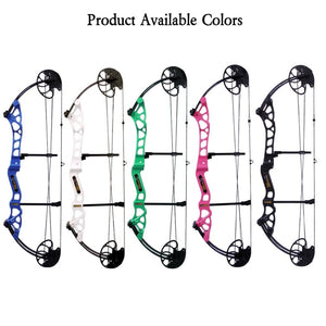 Misty Rose Sanlida® Archery Hero X8 Beginner Target Compound Bow Basic Kit SANLIDA