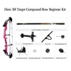 Lavender Sanlida® Archery Hero X8 Beginner Target Compound Bow Basic Kit SANLIDA