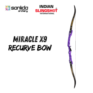 Light Pink Sanlida® Miracle X9 Recurve Bow (Purple Edition) SANLIDA
