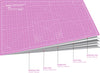 Dark Slate Blue DUVERRA Professional Cutting Mat A3 Self-Healing 5 Layers Double Sided Durable Non-Slip PVC - Imperial - Inchs / Metric - cm/mm – 17 Inch x 11 Inch / 44cm x 29 cm – Carnation Pink/Royal Purple/Black/Grey DUVERRA