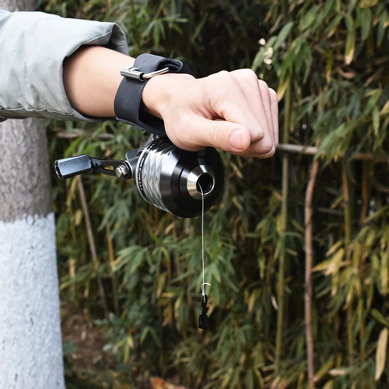 Black DIAMOND DRIFT Premium Deep Water Fishing Reel – Heavy Duty Metal Body, Anti-Explosion Line System MARKSMAN