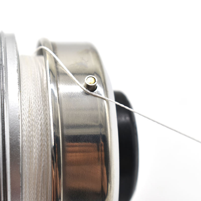 White Smoke DIAMOND DRIFT Premium Deep Water Fishing Reel – Heavy Duty Metal Body, Anti-Explosion Line System MARKSMAN