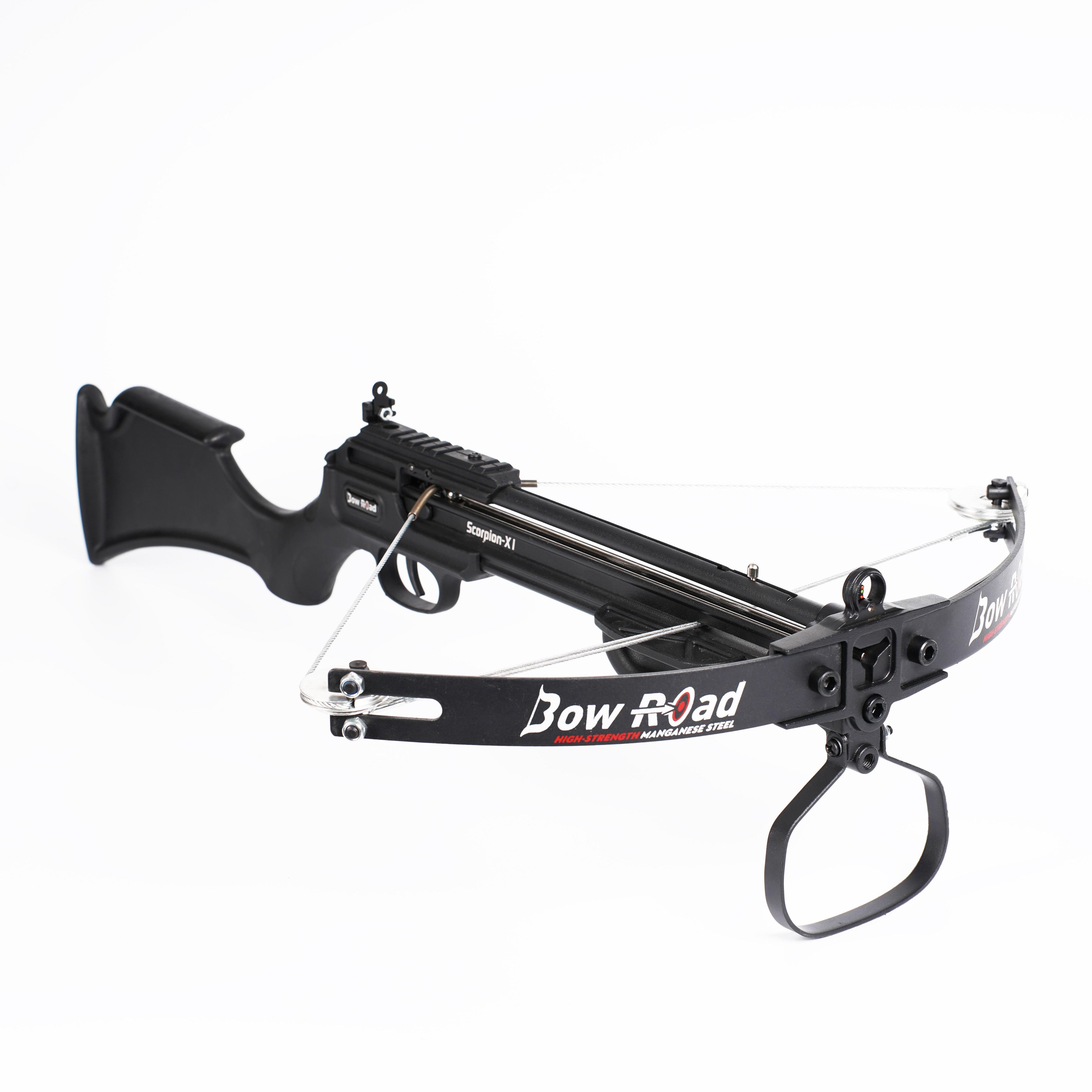 Dark Slate Gray Bow Road Scorpion X-1 Powerful Recurve Compound Crossbow For Fishing BOW ROAD