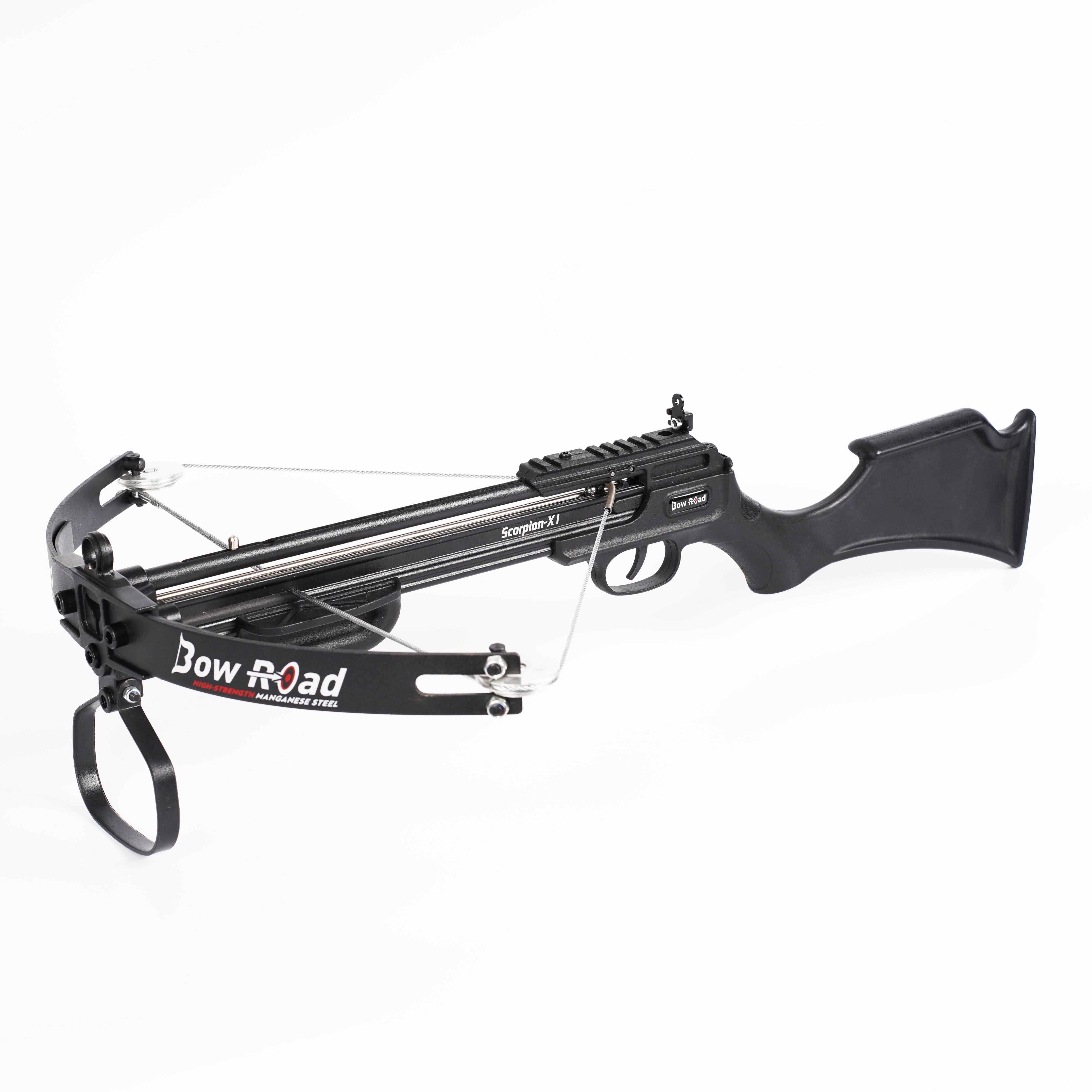 White Smoke Bow Road Scorpion X-1 Powerful Recurve Compound Crossbow For Fishing BOW ROAD