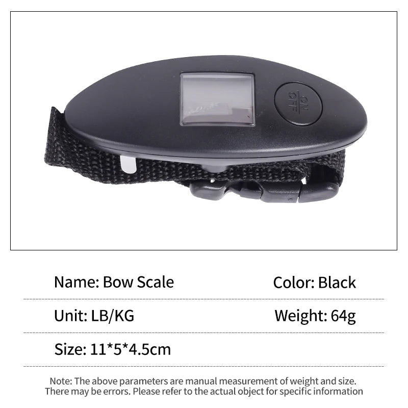 Dark Slate Gray SPG Digital Bow Scale – Portable Archery Draw Weight Measuring Tool SPG