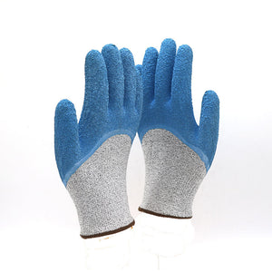 White Smoke Professional Diving Gloves Cut Level A5 Puncture Resistant Lobster & Spearfishing Gloves INDIAN SLINGSHOT